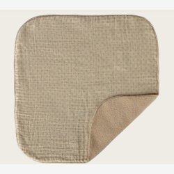 Maileg - Babyelefant m. krammeklud Gr� H:15 cm.