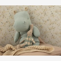 Maileg - Babyt�ppe Beige 75x95 cm.