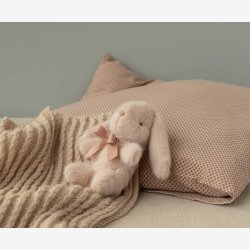 Maileg - Babyt�ppe Beige 75x95 cm.