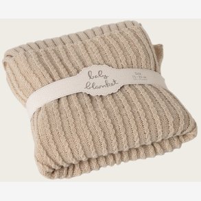 Maileg - Babyt�ppe Beige 75x95 cm.