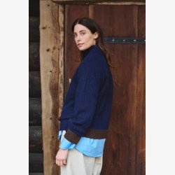Agenda - Lea Pullover Navy kombi 
