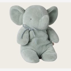 Maileg - Plyselefant Medium - Bl�d Mint