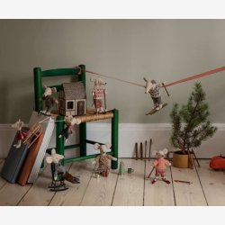 Maileg - Vintermus med Ski - Storebror