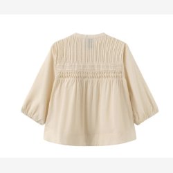 Luxzuz - Percha Bluse - Ecru