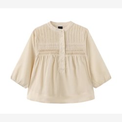 Luxzuz - Percha Bluse - Ecru