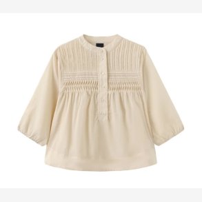 Luxzuz - Percha Bluse - Ecru