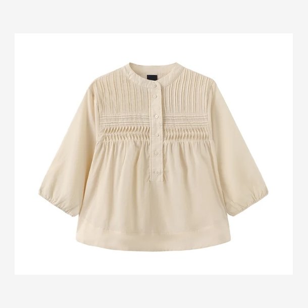 Luxzuz - Percha Bluse - Ecru