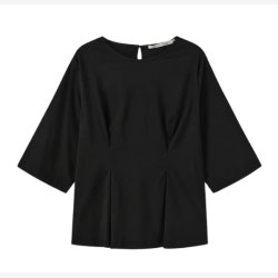 Luxzuz - Zessa Bluse - Sort