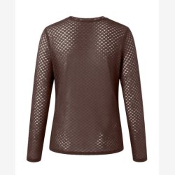 LUXZUZ - Segberg Lace T-Shirt - Brun