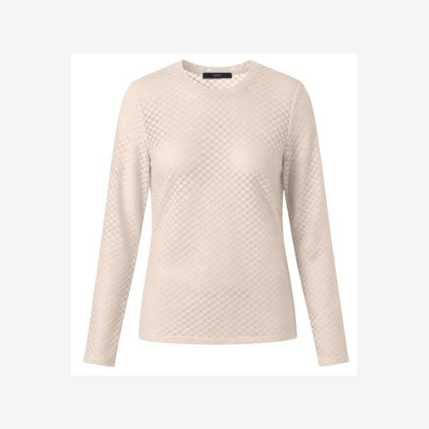 LUXZUZ - Segberg Lace T-Shirt - Ecru