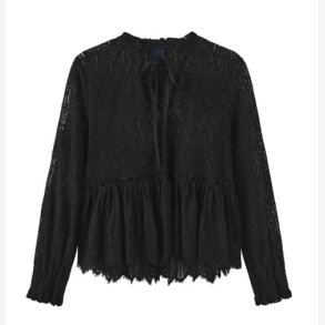 LUXZUZ - Zinaida Bluse - Sort