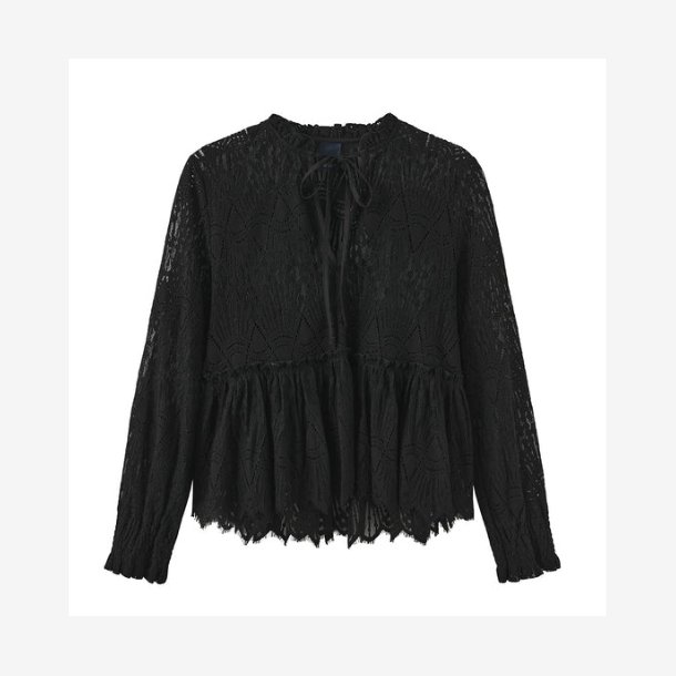 LUXZUZ - Zinaida Bluse - Sort