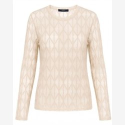LUXZUZ - Segberg Lace T-Shirt - Ecru