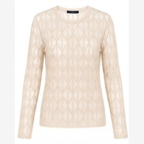 LUXZUZ - Segberg Lace T-Shirt - Ecru