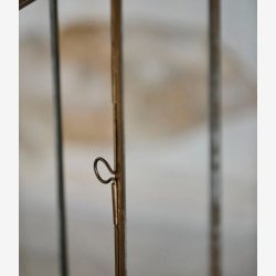 NORDAL - Antique Lanterne Jern Guld Finish B:14,5 D:14 H:38 cm. V�gt: 1,43kg.