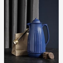 NORDAL - Termokande Bl� PP/glas H:29 D:13 cm.