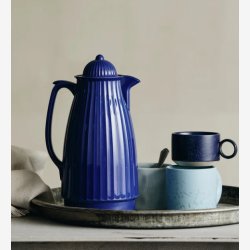 NORDAL - Termokande Bl� PP/glas H:29 D:13 cm.