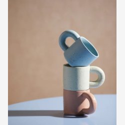 NORDAL - Kop m. stor hank Rose Stent�j B:13,5 H:8 D:8,5 cm.