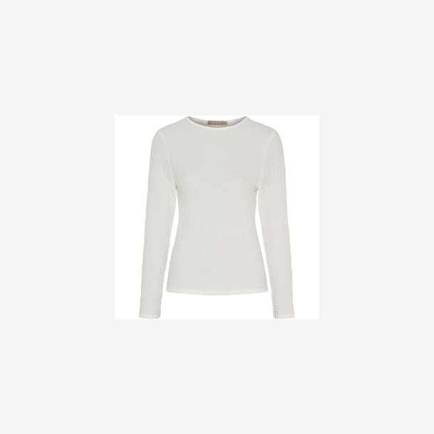 Marta Du Ch�teau - MdcVionne Lang�rmet Bluse - Panna