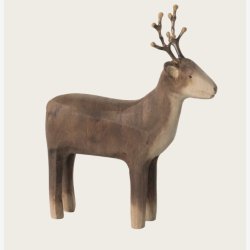 Maileg - Rensdyr Tr�figur Brun
