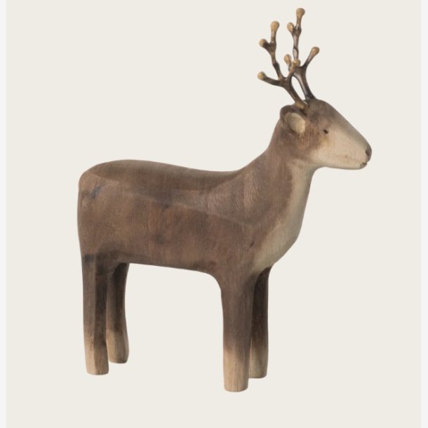 Maileg - Rensdyr Tr�figur Brun