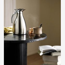 NORDAL - Termokande Kromoverflade Rustfrit st�l H:25 D:15 cm.