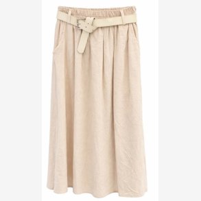 Nederdel, baby fl�jl m. b�lte Beige Onesize Bomuld
