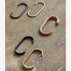 NORDAL - C-krog Rund Bambus B: 5,5 L:11,5 H:1 cm.