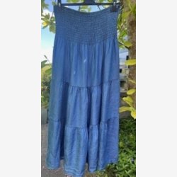 Nederdel Denim Tencel Onesize