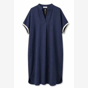 Tunika m. kant og lommer Marinebl� Onesize