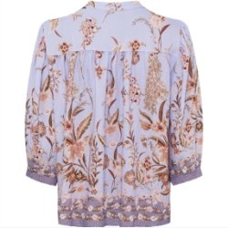 Marta Du Ch�teau - MdcDestiny Bluse Celeste m. Print