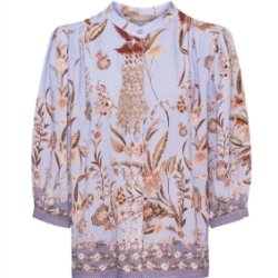 Marta Du Ch�teau - MdcDestiny Bluse Celeste m. Print