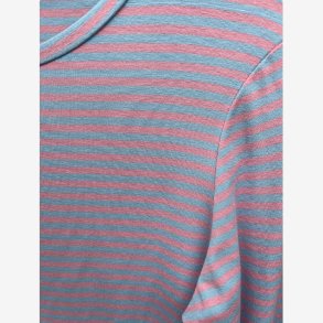 T-Shirt Strib Rosa/Bl� Onesize 95%viscose, 5%elestan