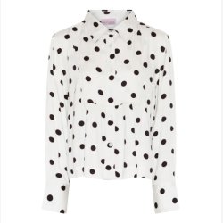 Agenda - KAILAAG skjorte, Off white combi, 100% viscose