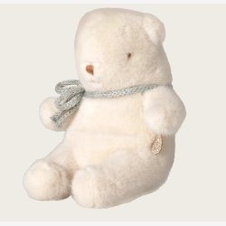 Maileg - Teddy Plush Bamse, Mini - Off White