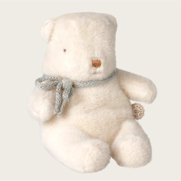 Maileg - Teddy Plush Bamse, Mini - Off White