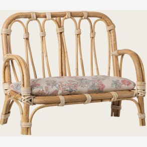 Maileg - Rattan sofa Natur 27x30x18cm. +3