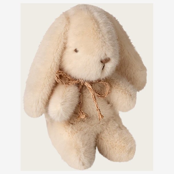 Maileg - Kaninbamse m. sl�jfe R�hvid H:13cm. Polyester