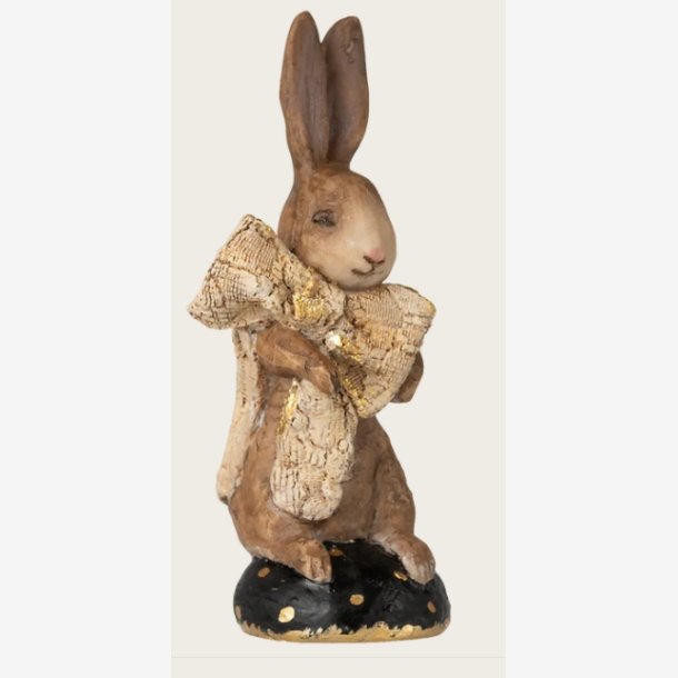 Maileg - P�skeharen Nr. 15 Lysebrun Figur i Polyresin H:11cm.