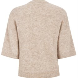 Soft Rebels - SRAllison SS Strik - RWS - Beige meleret
