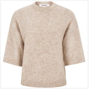 Soft Rebels - SRAllison SS Strik - RWS - Beige meleret