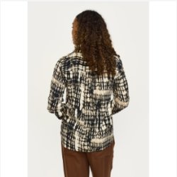 Soft Rebels - SRGinny Skjorte - Sand m. Sort M�nster