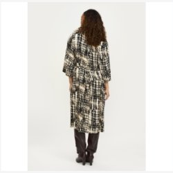 Soft Rebels - SRGinny Kjole - Sand m. Sort M�nster