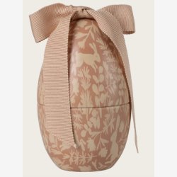 Maileg - P�ske�g m. sl�jfe og p�skeprint Rose Metal 11x7x7cm.