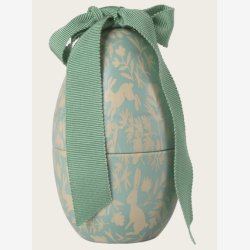 Maileg - P�ske�g m. sl�jfe og p�skeprint St�vet Mynte Metal 11x7x7cm.