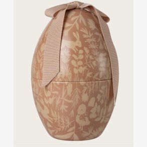 Maileg - P�ske�g m. sl�jfe og p�skeprint Rose Metal 18x12x12cm.