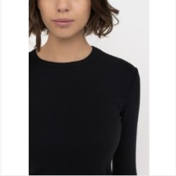 Soft Rebels - SRFenja O-hals Top - Sort