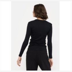 Soft Rebels - SRFenja O-hals Top - Sort