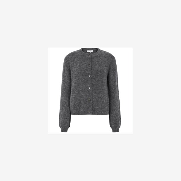 Soft Rebels - SRAllison O-hals Cardigan Strik RWS - M�rkegr� Meleret