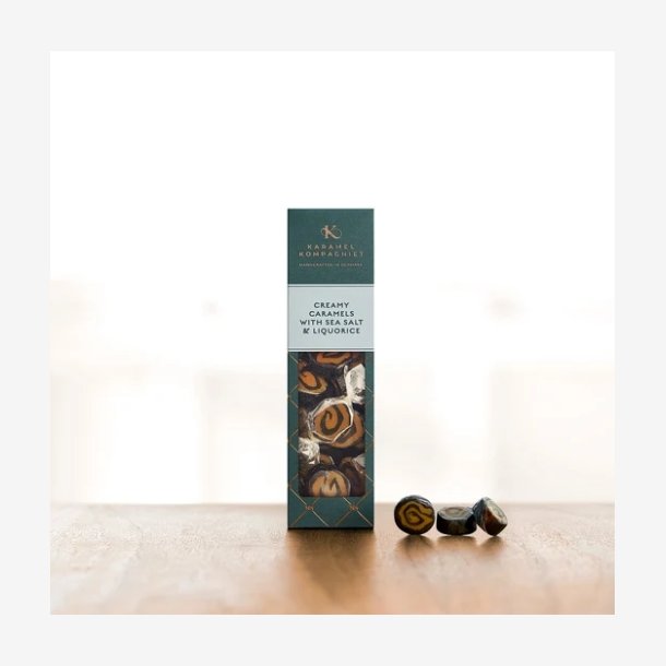 Karamel Kompagniet - Lakrids- og Fl�dekarameller med Sydesalt 138 g.
